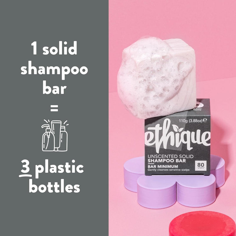 Eco-Friendly Solid Shampoo & Shaving Bar 2, Packs