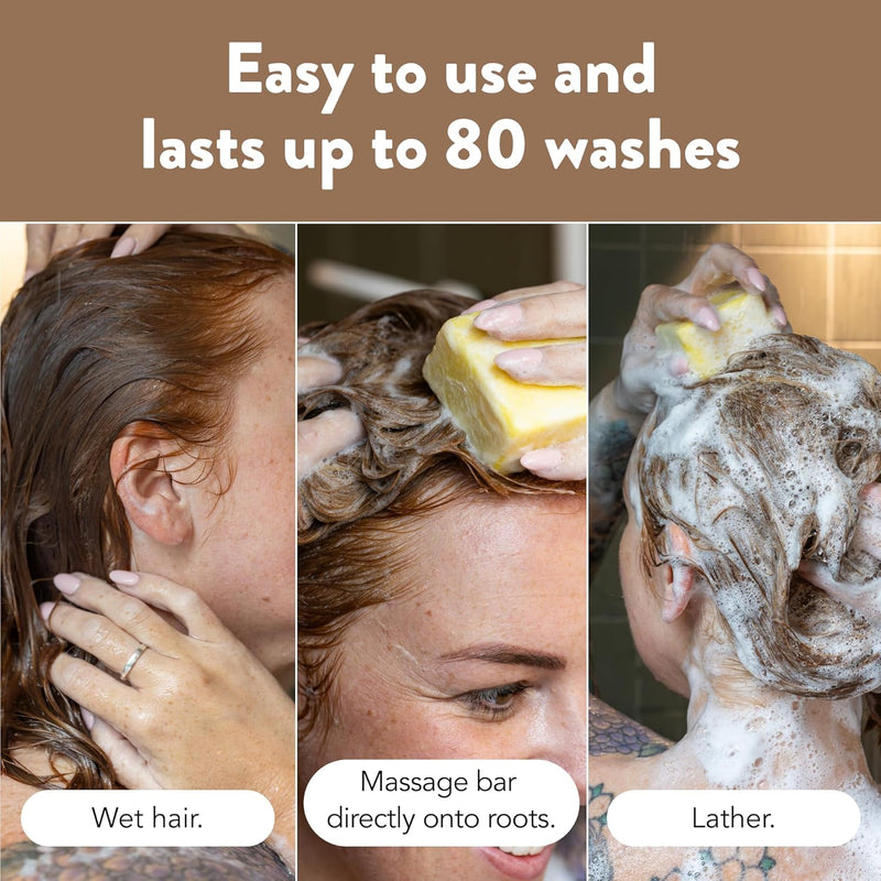 Eco-Friendly Solid Shampoo & Shaving Bar 2, Packs
