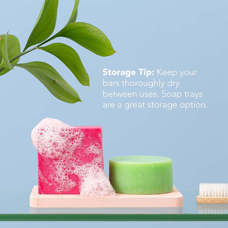 Eco-Friendly Solid Shampoo & Shaving Bar 2, Packs