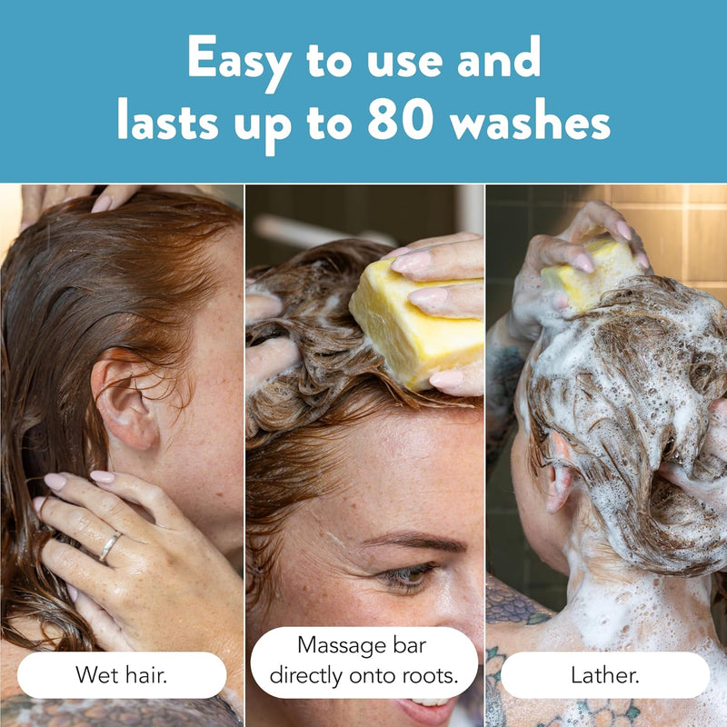 Eco-Friendly Solid Shampoo & Shaving Bar 2, Packs