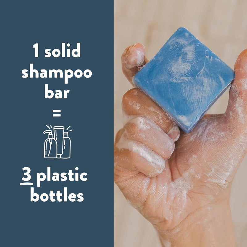Eco-Friendly Solid Shampoo & Shaving Bar 2, Packs