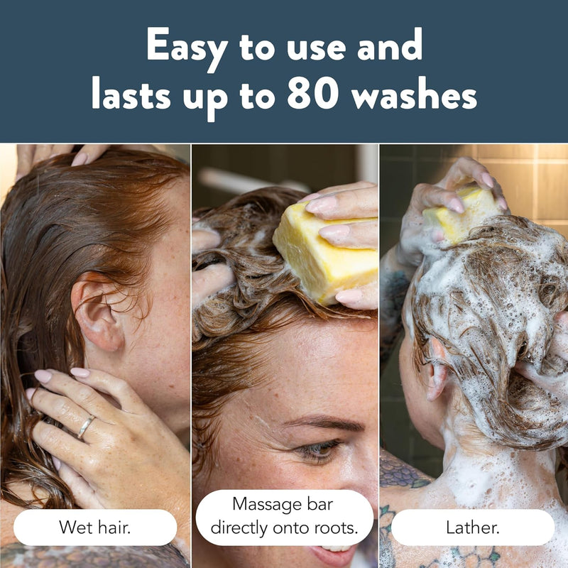 Eco-Friendly Solid Shampoo & Shaving Bar 2, Packs