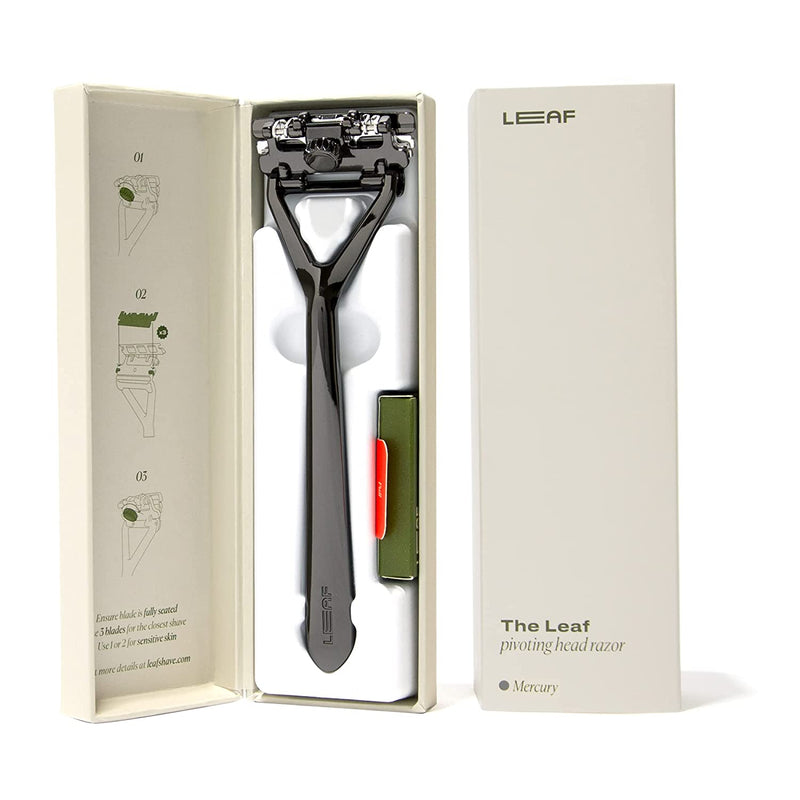 Plastic Free Razor, All-metal Razor, Steel Blades, Completely Eliminate Plastic Waste