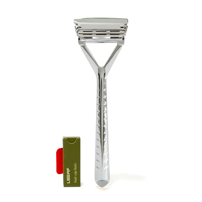 Plastic Free Razor, All-metal Razor, Steel Blades, Completely Eliminate Plastic Waste