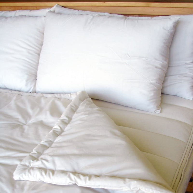 Organic Wool Comforter, Made in USA