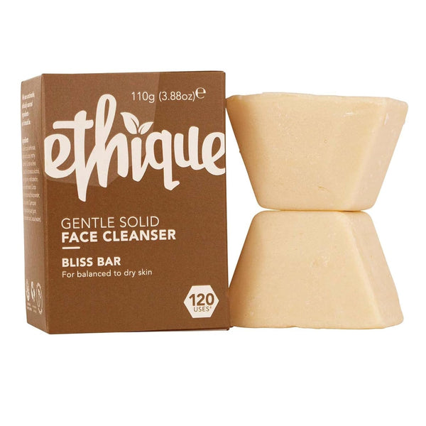 Eco-Friendly Face Cleansing Bar for Normal-Dry Skin, 2 Pcs