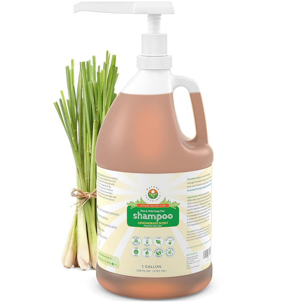 Organic Sulfate-Free Shampoo - Probiotic, Hypoallergenic for Sensitive Scalp & Dry Hair