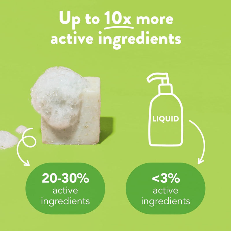 Eco-Friendly Conditioner Bar for Normal-Dry Hair 2.12 oz , 2 pcs