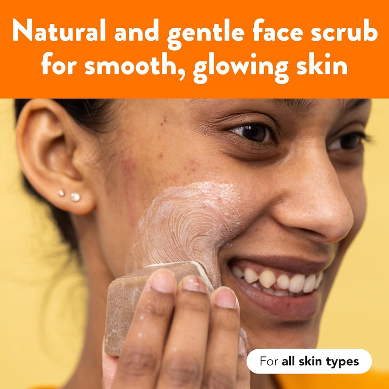 Eco-Friendly Face Cleansing Bar for Normal-Dry Skin, 2 Pcs