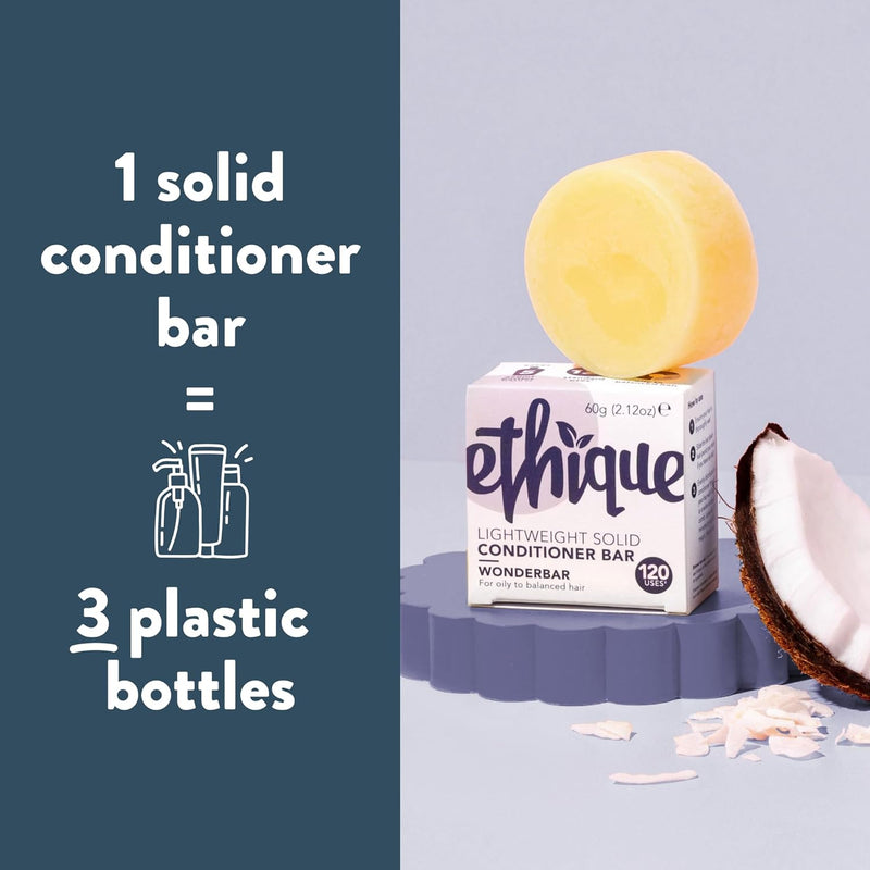 Eco-Friendly Conditioner Bar for Normal-Dry Hair 2.12 oz , 2 pcs