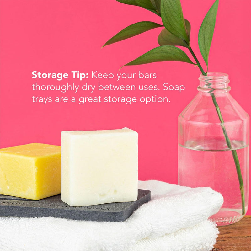Eco-Friendly Solid Shampoo & Shaving Bar 2, Packs