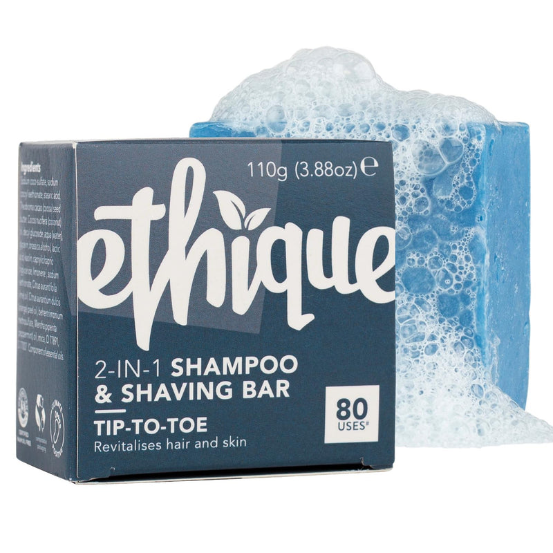 Eco-Friendly Solid Shampoo & Shaving Bar 2, Packs