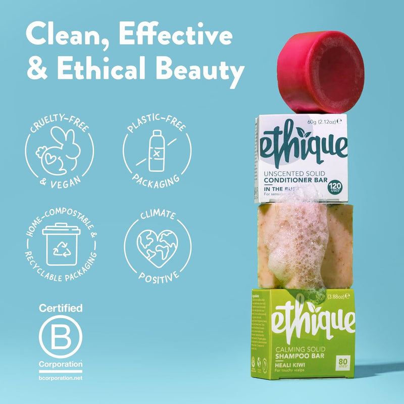 Eco-Friendly Solid Shampoo & Shaving Bar 2, Packs