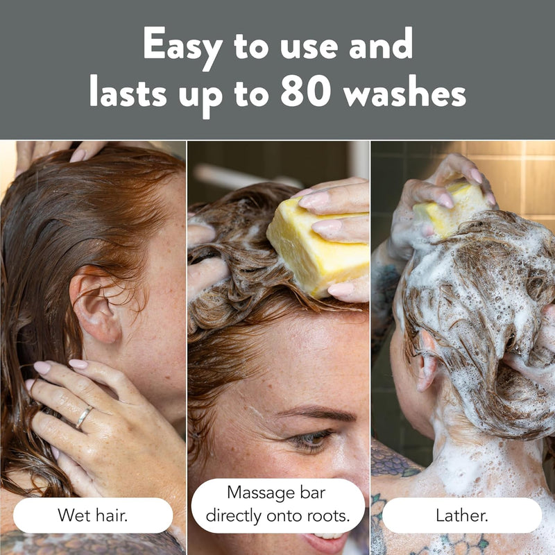 Eco-Friendly Solid Shampoo & Shaving Bar 2, Packs